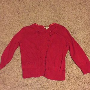 Tank and sweater set.